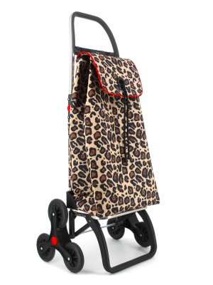 Shoppingvagn leopard för trappor, Rolser