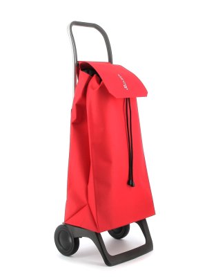 Rolser Joy LN shoppingvagn med kort handtag, röd